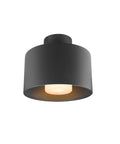 Plafoniera PHOTONI CYL 1x max. 13W E27 negru