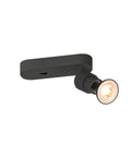 PURI 2.0 Comutator de bază rotund 1x max. 6W GU10 negru