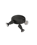 PURI 2.0 Basic rotund 3 x max. 6W GU10 negru