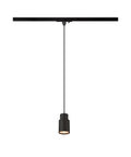 Lampa suspendata PURI 2.0 Tube 1~ GU10 max. 1x 6W negru