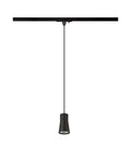 Lampa suspendata PURI 2.0 Cone 1~ GU10 max. 1x 6W negru