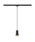 Lampa suspendata PURI 2.0 Cone 1~ GU10 max. 1x 6W negru