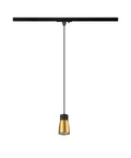 Lampa suspendata PURI 2.0 Dome 1~ GU10 max. 1x 6W bl / auriu