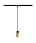Lampa suspendata PURI 2.0 Dome 1~ GU10 max. 1x 6W bl / auriu