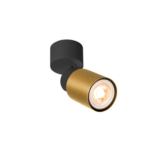 PURI 2.0 Tub max. 1x 6W GU10 negru / auriu
