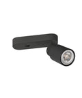 PURI 2.0 Tub dreptunghiular max. 1x 6W GU10 negru
