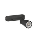 PURI 2.0 Dom dreptunghiular max. 1x 6W GU10 negru