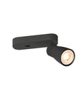 PURI 2.0 Dom dreptunghiular max. 1x 6W GU10 negru