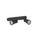 PURI 2.0 Con asimetric max. 2x 6W GU10 negru