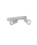 PURI 2.0 Con asimetric max. 2x 6W GU10 gri