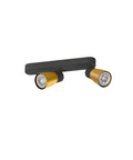 PURI 2.0 Dom asimetric max. 2x 6W GU10 negru / auriu
