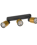 PURI 2.0 Tub lung max. 3x 6W GU10 negru / auriu