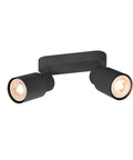 PURI 2.0 Tub lung max 2x 6W GU10 negru