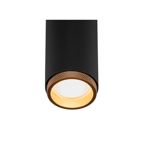 IMPRIMĂ! M 1~ 2000-3000K 15W Fază 42° negru / auriu