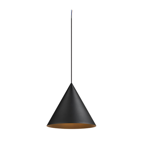 Lampa suspendata MAGICO 38 E27 1x max. 10W negru mat