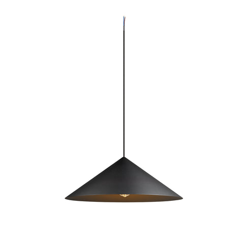 Lampa suspendata MAGICO 55 E27 1x max. 10W negru mat