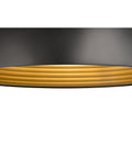 FORCHINI M 40 E27 max. 1x 40W negru mat / auriu mat