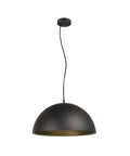 FORCHINI M 50 E27 max. 1x 40W negru mat / auriu mat