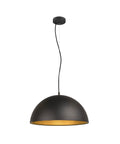 FORCHINI M 50 E27 max. 1x 40W negru mat / auriu mat