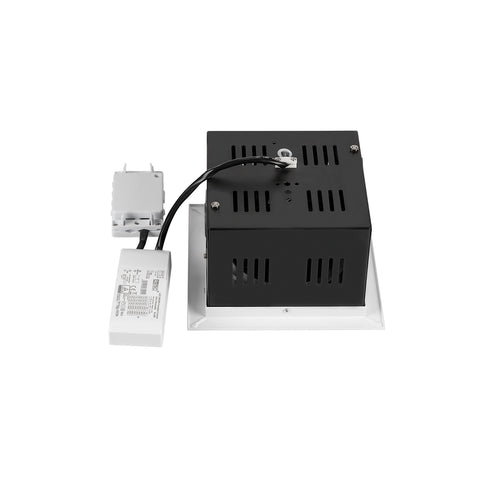 KADUX Plafoniera încasabilă single 3K DALI Touch 30° alb