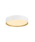 DECONA rotund 2700/3000K 18W FAZA alb / auriu