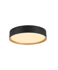 DECONA rotund 2700/3000K 18W FAZA negru / auriu