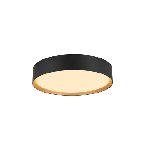 DECONA rotund 2700/3000K 18W FAZA negru / auriu