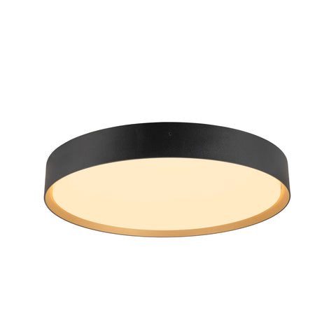 DECONA rotund 2700/3000K 23W FAZA negru / auriu