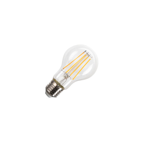 LED A60 clar E27 8W 2700K