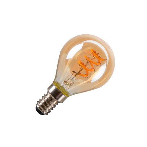 LED G45 auriu E14 FAZA 2W 1800K