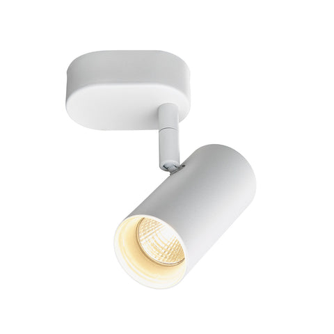 NOBLO rotund unic 2000-3000K 8W Dim-to-Warm PHASE 36° alb