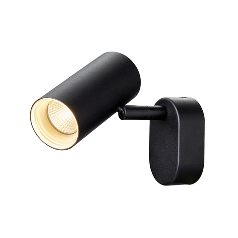 NOBLO rotund unic 2000-3000K 8W Dim-to-Warm Fază 36° bl