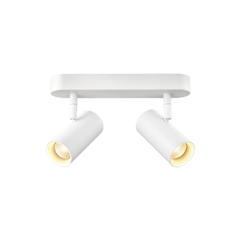 NOBLO dublu rotund 3000K 12W FAZ 32° alb