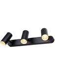 NOBLO triplu rotund 3000K 19W FAZA 32° negru