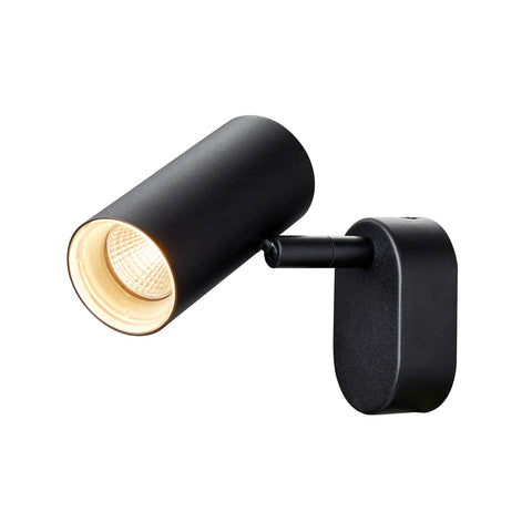 NOBLO unic rotund 2700K 6W FAZA 32° negru