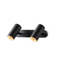 NOBLO dublu rotund 2700K 12W FAZA 32° negru
