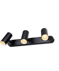 NOBLO triplu rotund 2700K 19W FAZA 32° negru
