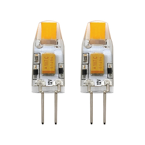 LM-G4-LED-STECKBulb 1,2W 2700K/100lm 2/Set - dim