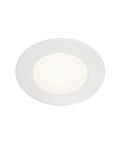 Downlight, DL 126 LED, round, white, 3W LED, warm white, 12V