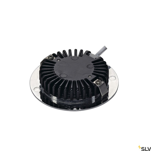 Downlight DL 126 LED, rotund, crom, 3W LED, alb cald, 12V