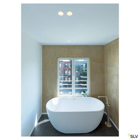 IP HORN GU10, Alb mat