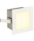 FRAME BASIC LED, pătrat, alb mat, alb cald LED