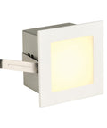 FRAME BASIC LED, pătrat, alb mat, alb cald LED