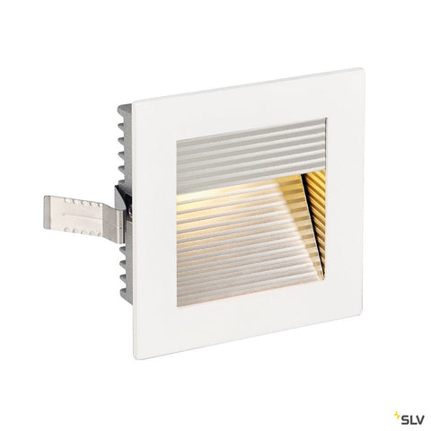 FRAME CURVE LED, pătrat, alb mat, alb cald LED