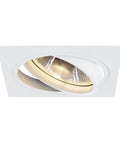 NEW TRIA I ES111 downlight, pătrat, mat alb