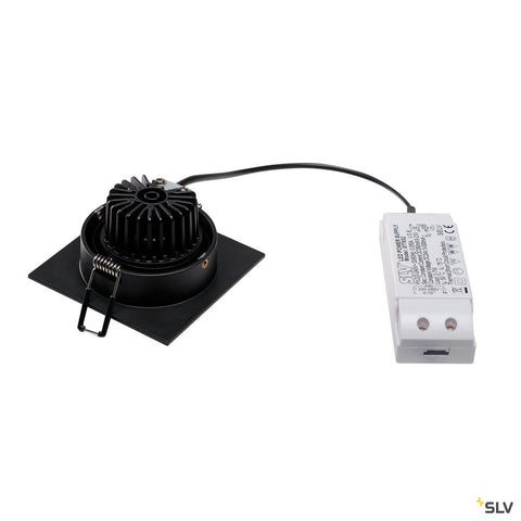 NEW TRIA DL SQ. Set 6W UWW,negru2700K, 38°