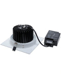 NEW TRIA LED DL patrat Set 25W2700K, 30°, alb mat