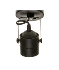 SPOT 79 GU10, negru, cu capac