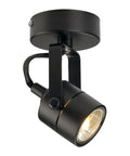 SPOT 79 GU10, negru, cu capac