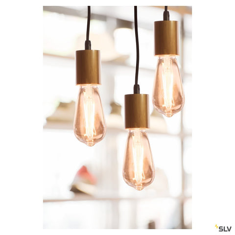 Rozeta suspensie, 1iesire,negru.rotund, incl. Disp.detens.